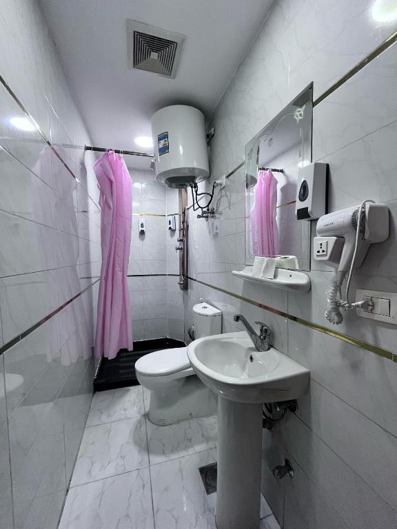 Koupelna v ubytování Abdeen Cairo Hostel