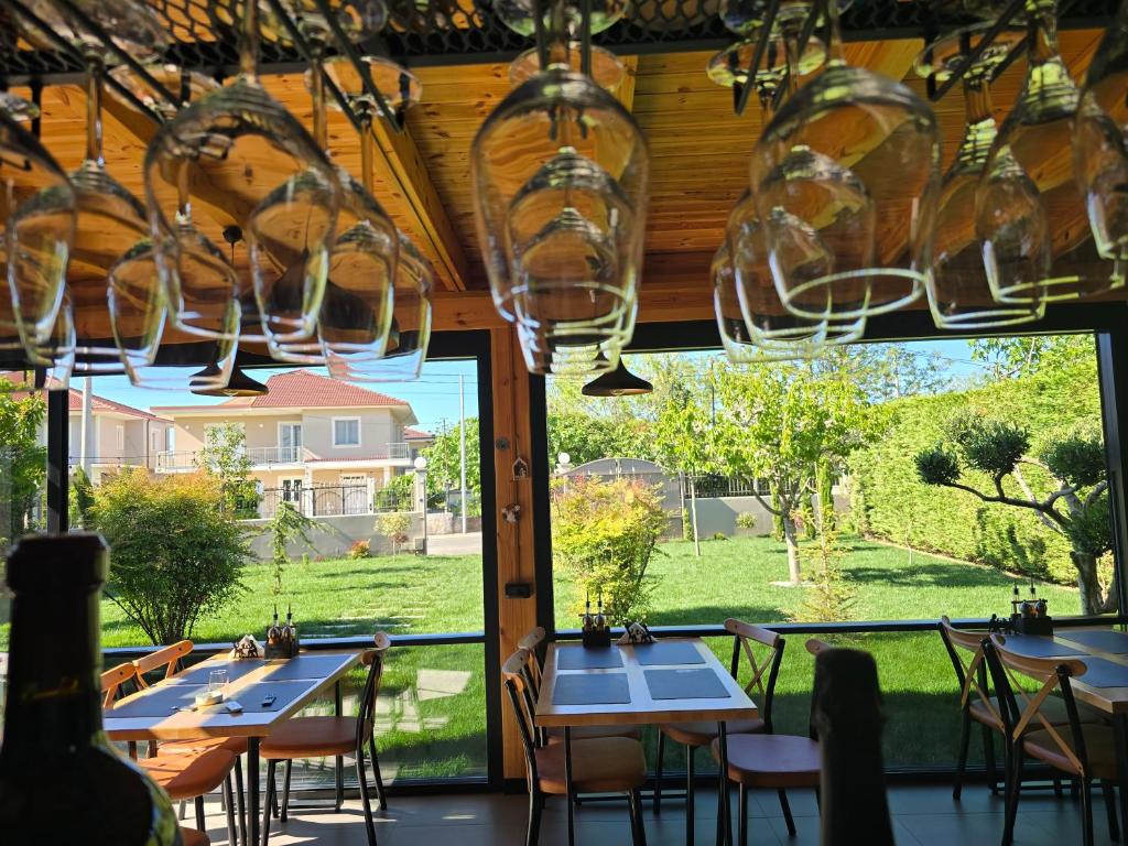 Zahrada ubytování Villa Guesthouse Albion