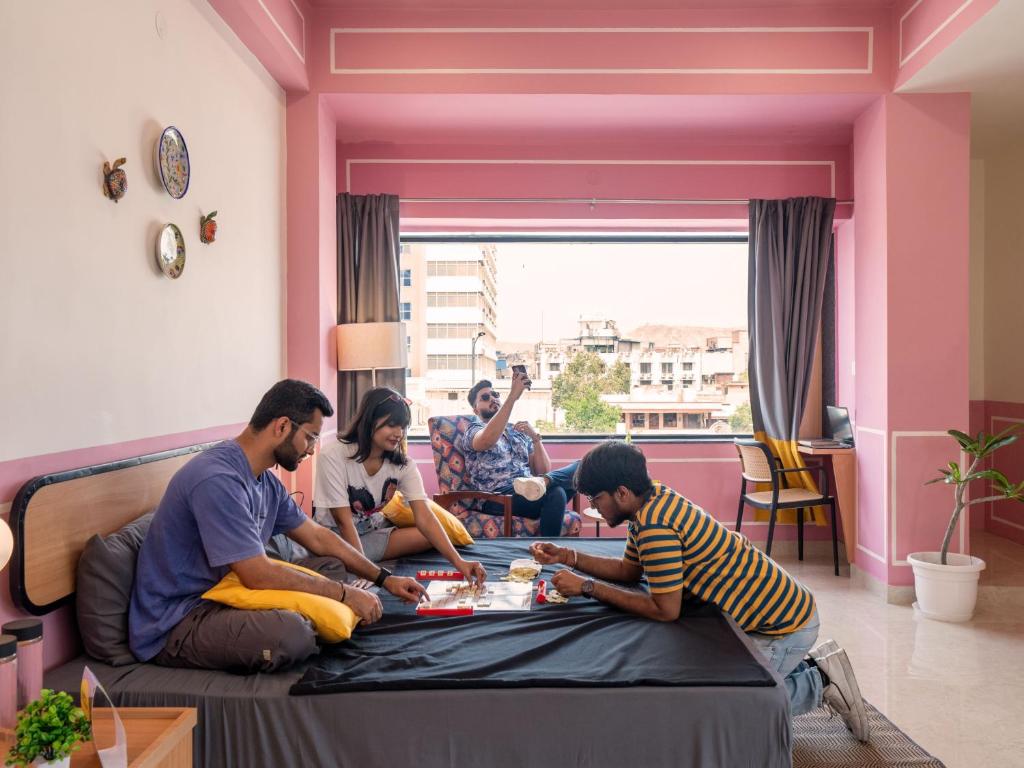 Hosté ubytování The Hosteller Jaipur, MI Road