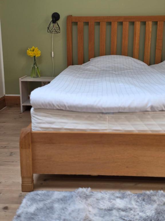 Postel nebo postele na pokoji v ubytování Siaröfortet
