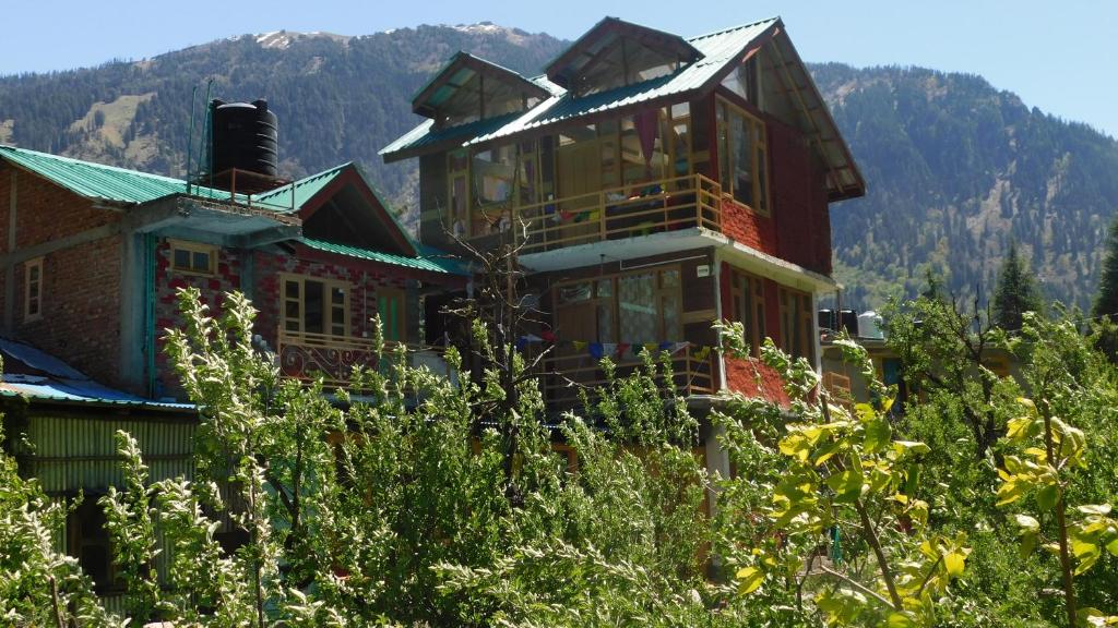 Nespecifikovaný výhled na hory nebo výhled na hory při pohledu z bed and breakfast