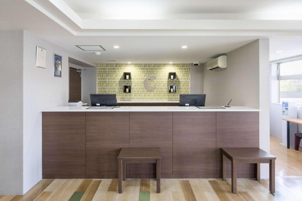 Vstupní hala nebo recepce v ubytování Comfort Inn Kashima