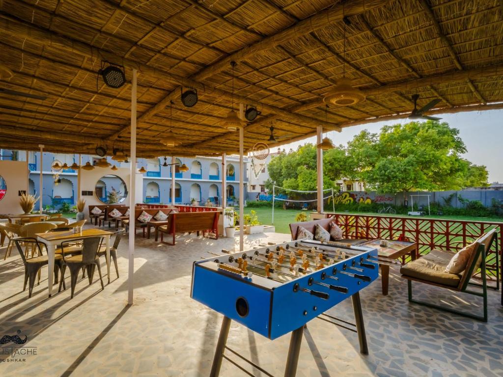 Restaurace v ubytování Moustache Pushkar