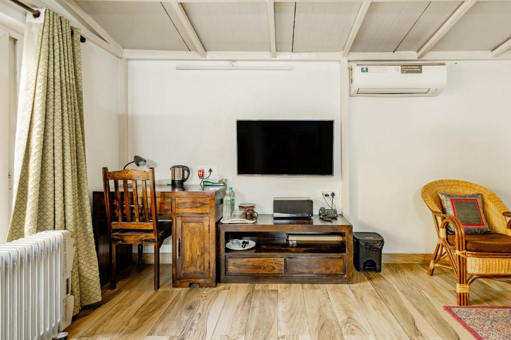 TV a/nebo společenská místnost v ubytování Cp Villa - Rooms with Patio