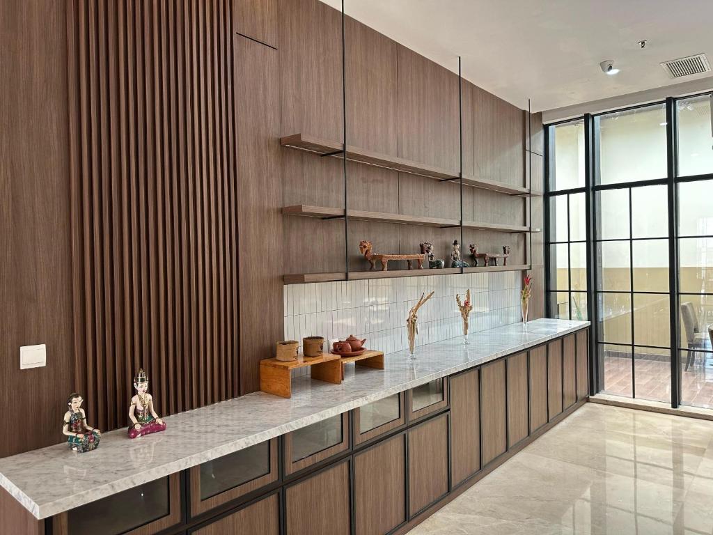 Kuchyň nebo kuchyňský kout v ubytování Citadines Connect Airport Jakarta