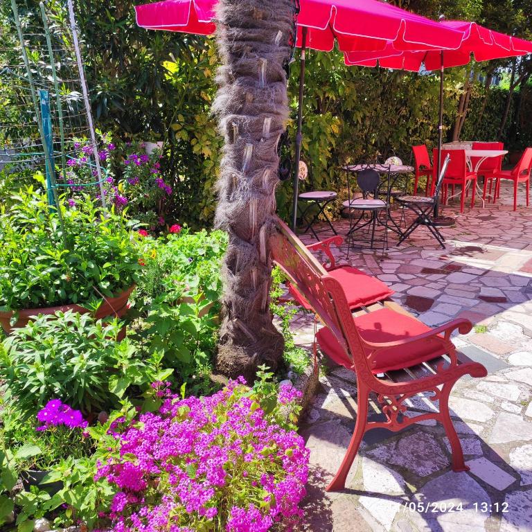 Zahrada ubytování Casapatrizia B&B Sirmione