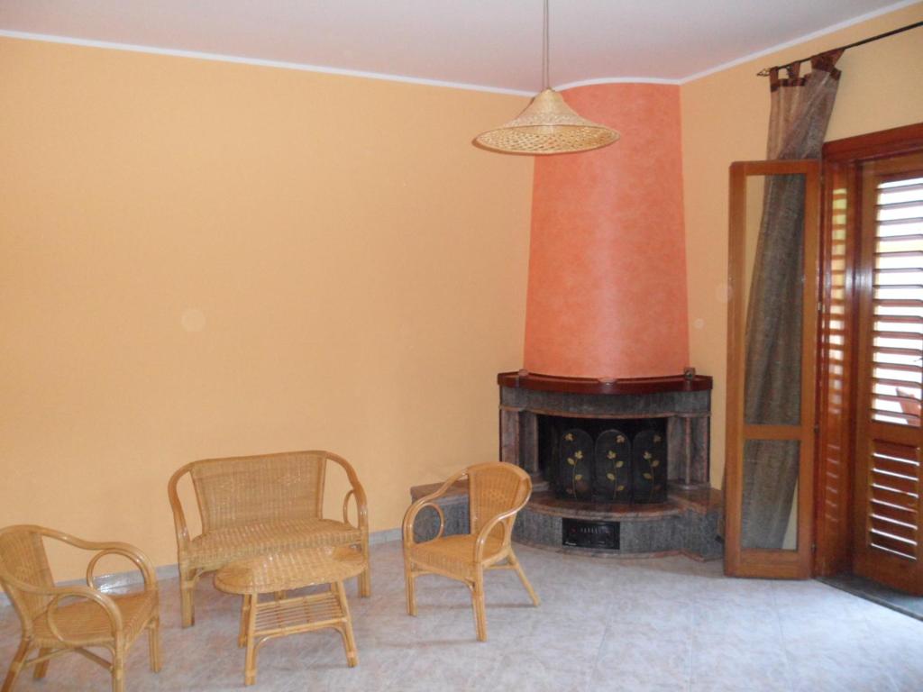 A seating area at IL B&B Maison Graziella
