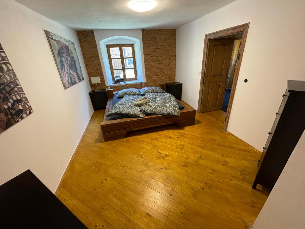 Postel nebo postele na pokoji v ubytování Wintermill