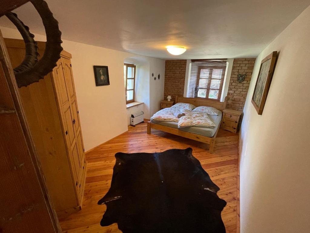 Postel nebo postele na pokoji v ubytování Wintermill