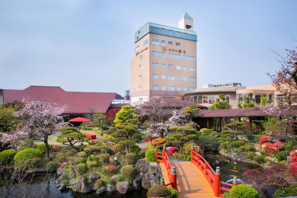 Zahrada ubytování Hotel Marital Sousei Kurume