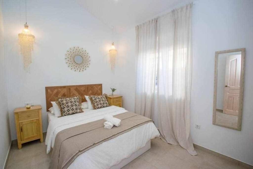 Posteľ alebo postele v izbe v ubytovaní Casa Marinero beach 3