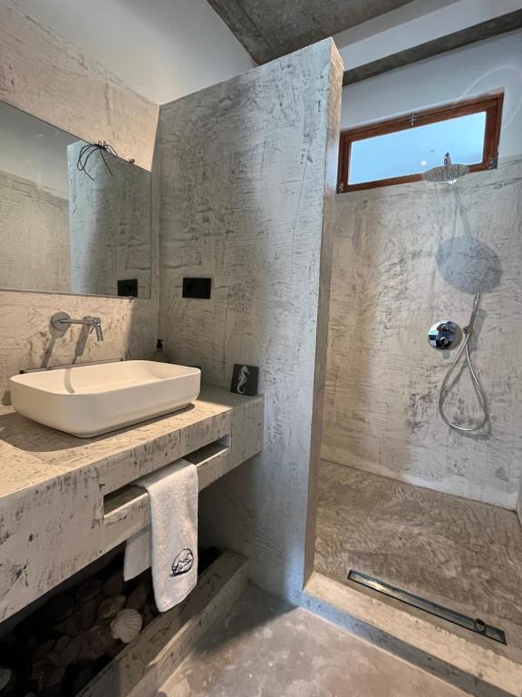 Koupelna v ubytování Boutique Hotel Luz da Lua