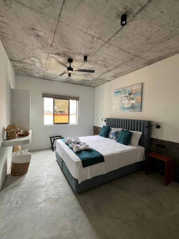 Postel nebo postele na pokoji v ubytování Boutique Hotel Luz da Lua