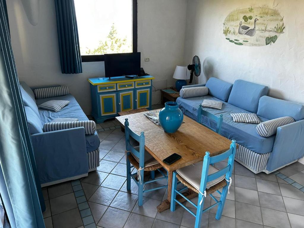 Posezení v ubytování Residence I Cormorani Bis