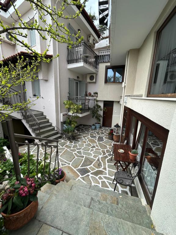 Balkón nebo terasa v ubytování Guesthouse Doma est 1991