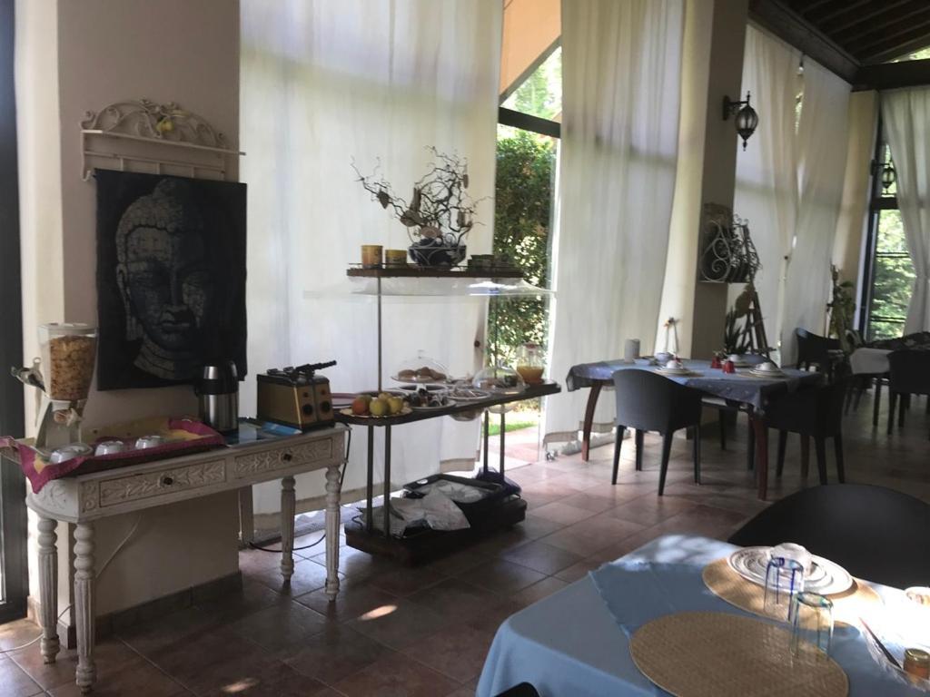 Posezení v ubytování BED & BREAKFAST Orizzonte