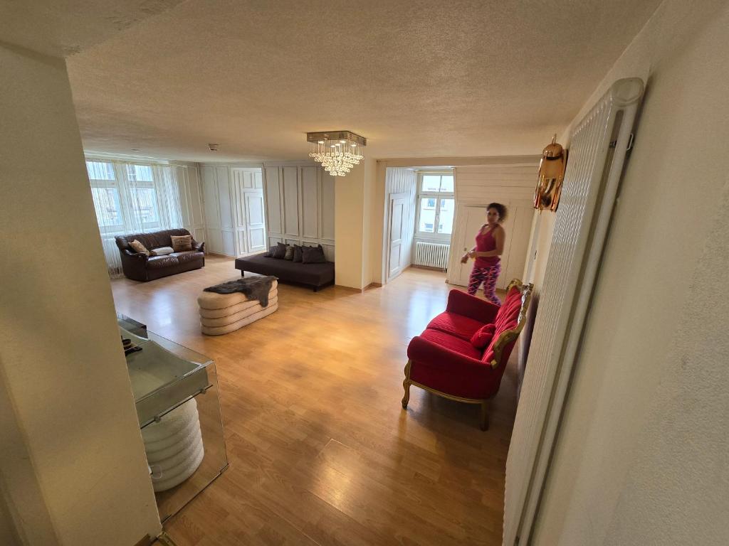 Posezení v ubytování Zimmer corse 08