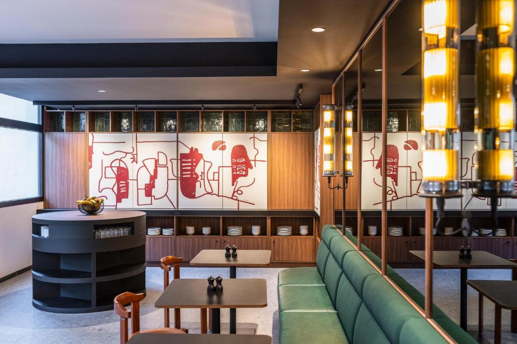Posezení v ubytování Hotel Le Lumière