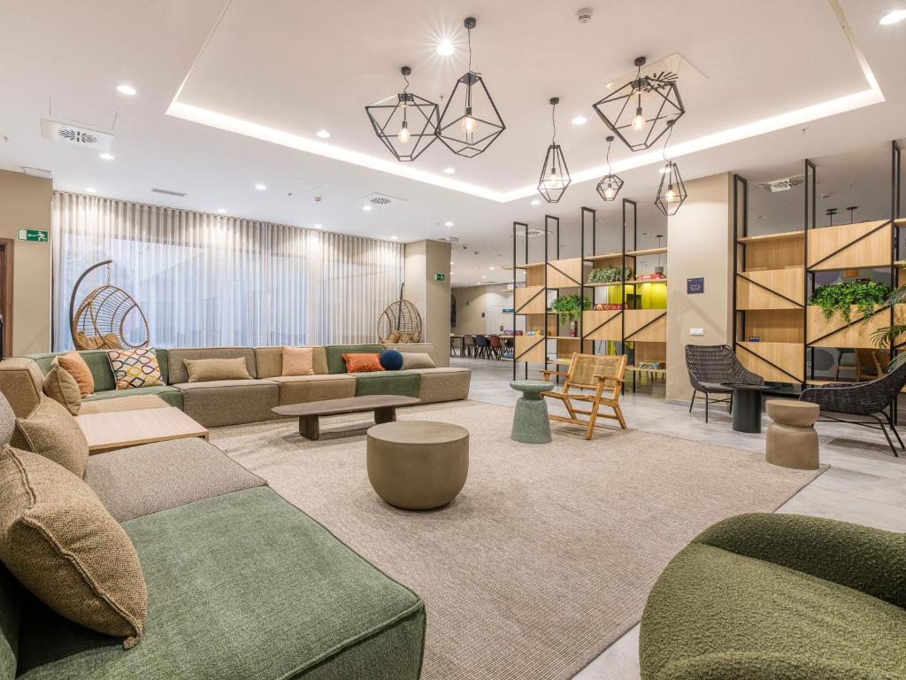 Posezení v ubytování Livensa Living Studios San Sebastián