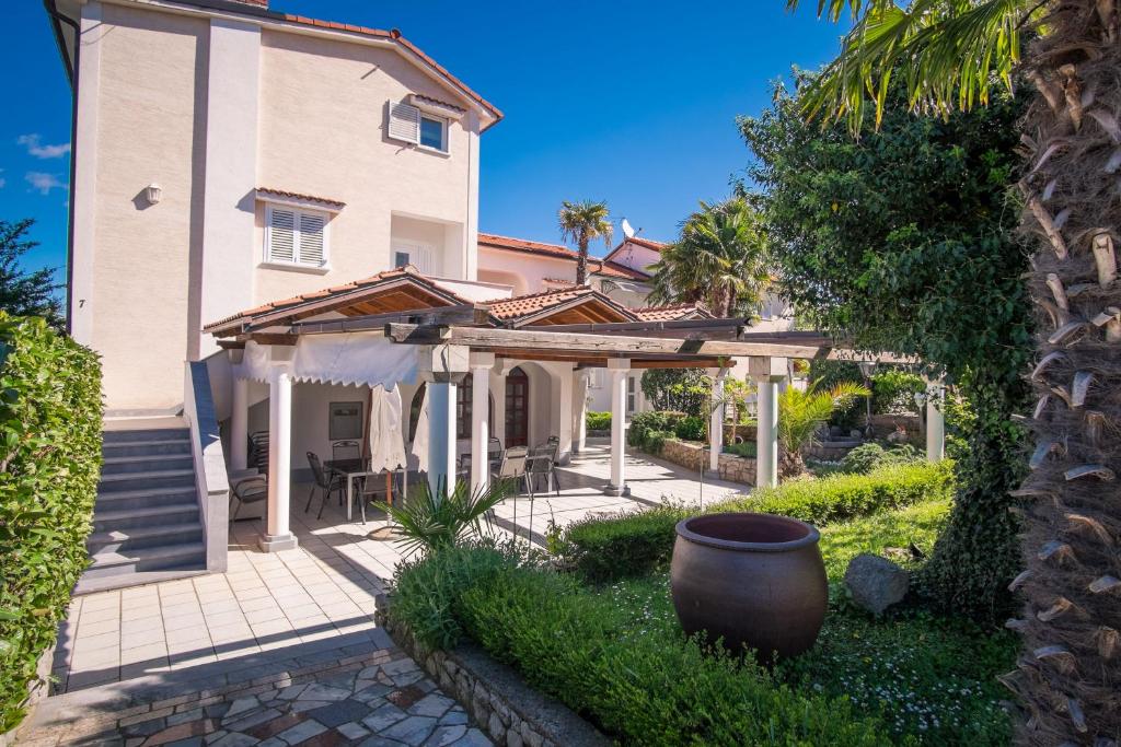 Zahrada ubytování Villa Palma