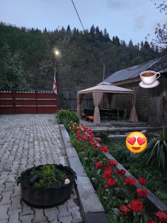 Zahrada ubytování Guesthouse Sumaisha