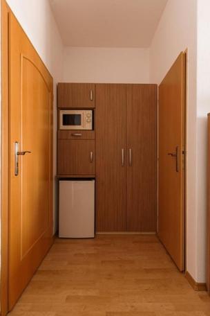 Kuchyň nebo kuchyňský kout v ubytování Resort Zajíci ze Zaječí