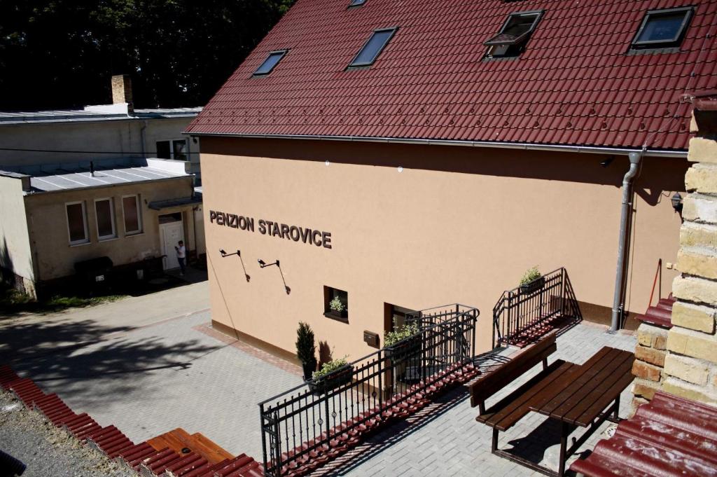 Budova, kde se penzion nachází