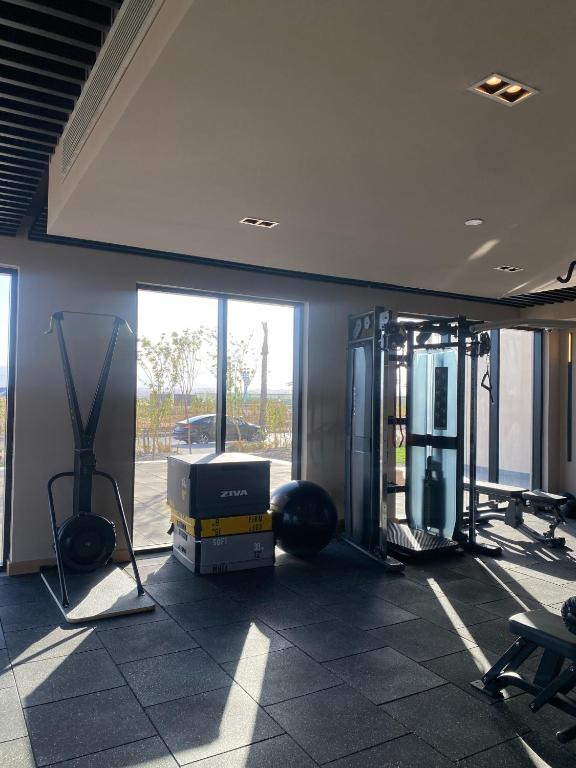 Fitness centrum a/nebo fitness zařízení v ubytování The Kaktus Somabay