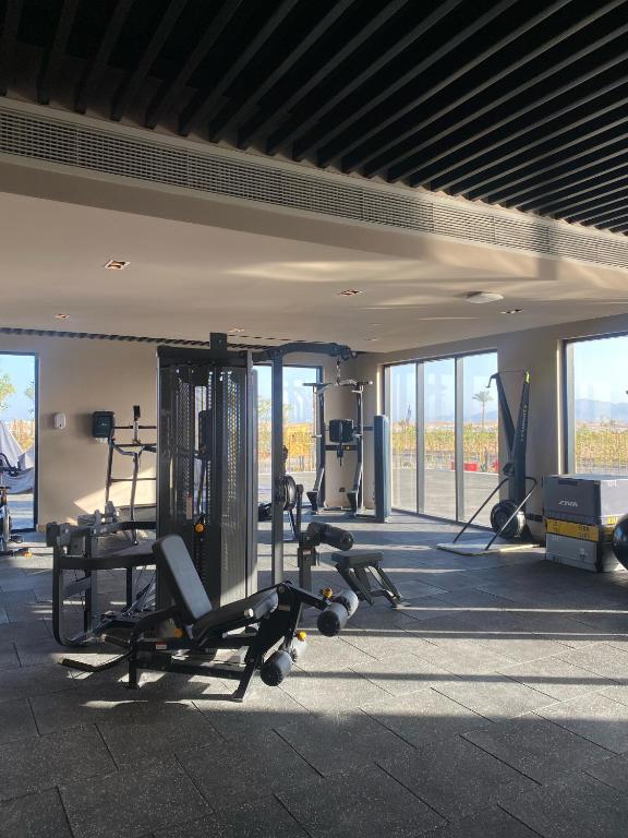 Fitness centrum a/nebo fitness zařízení v ubytování The Kaktus Somabay
