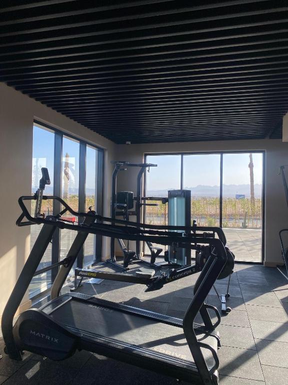 Fitness centrum a/nebo fitness zařízení v ubytování The Kaktus Somabay