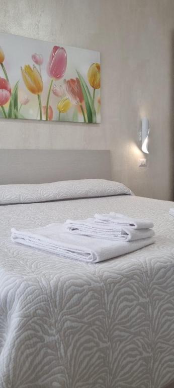 Postel nebo postele na pokoji v ubytování B&B Alpolt