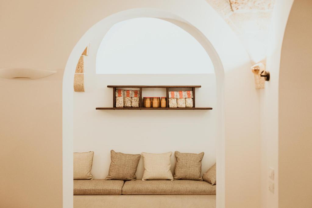 Posezení v ubytování La Corte Relais