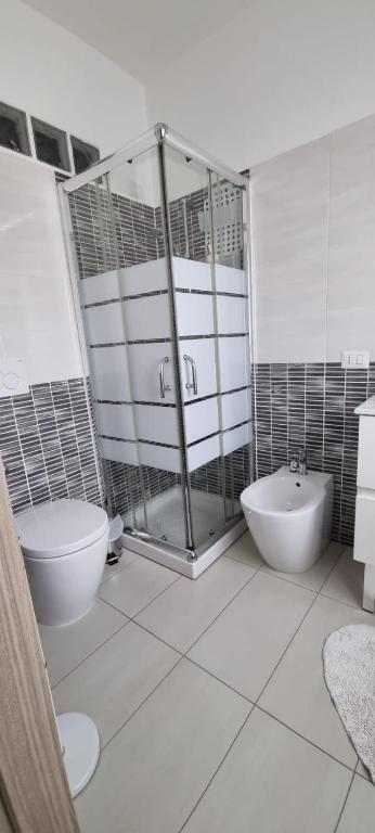 Koupelna v ubytování B&B Alpolt