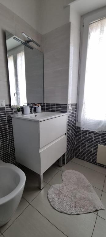 Koupelna v ubytování B&B Alpolt