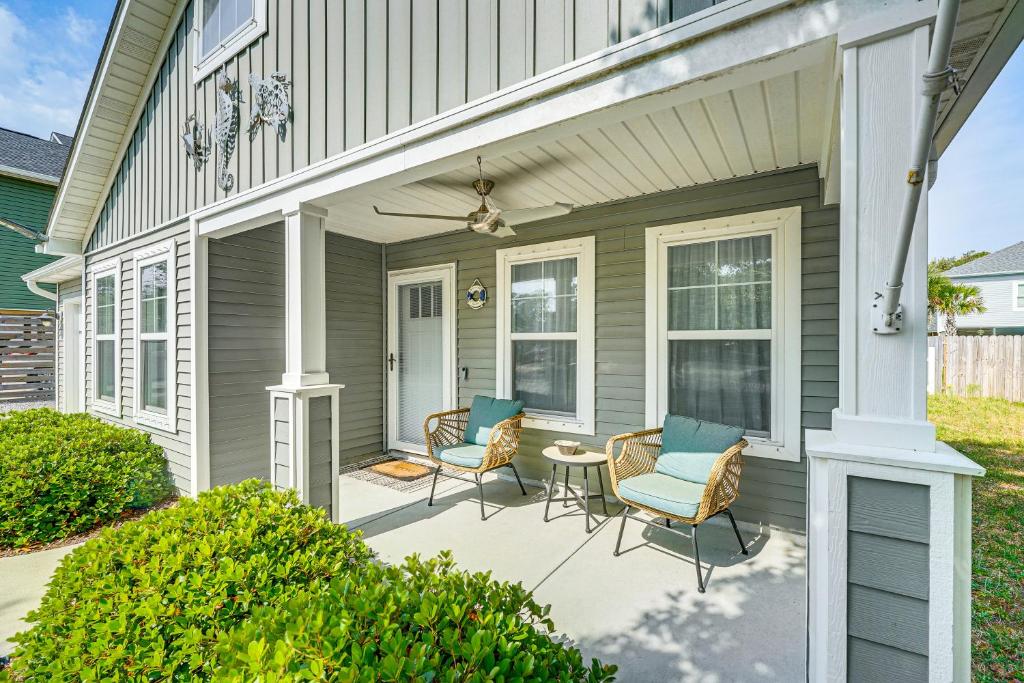 Το κτήριο όπου στεγάζεται  η παραθεριστική κατοικία