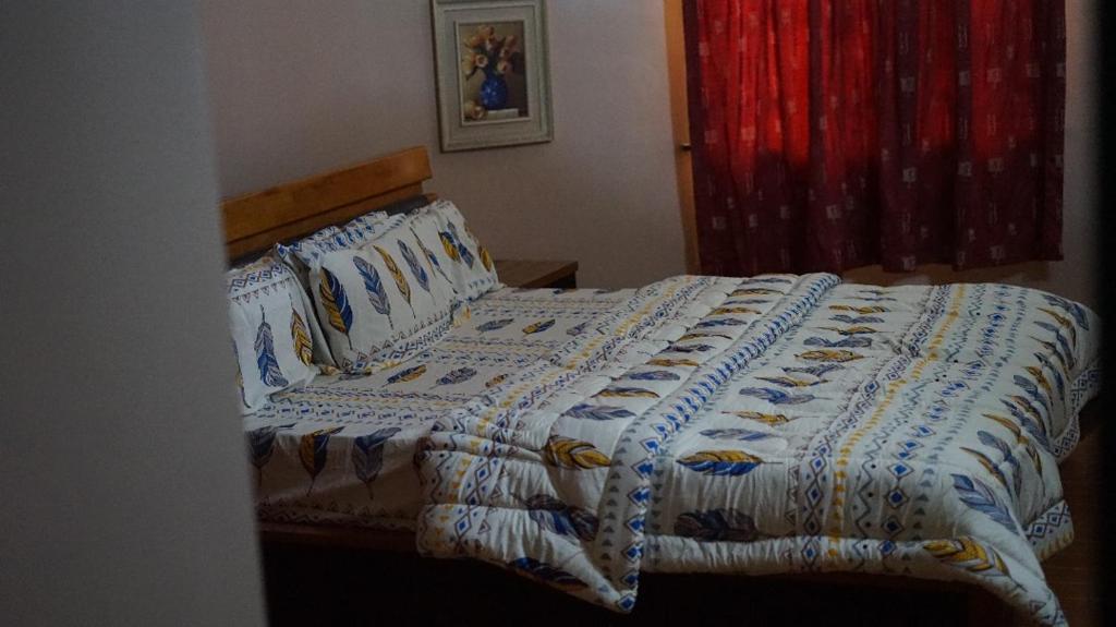 Postel nebo postele na pokoji v ubytování Luster Hotel & Suites