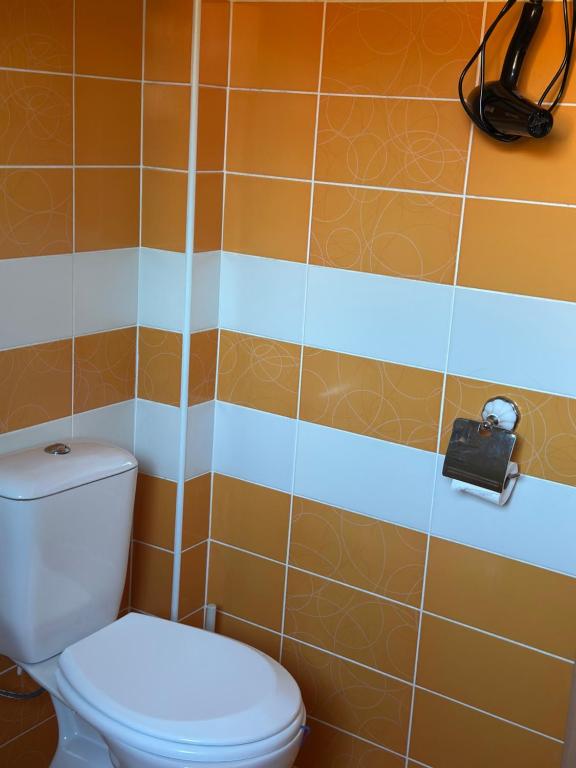 Koupelna v ubytování Lilyy