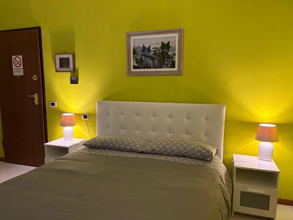 Postel nebo postele na pokoji v ubytování Casa Salera