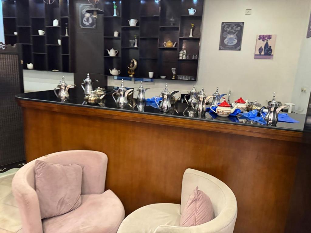 Posezení v ubytování Asal Hiraa Aparthotel Jeddah - آصال حراء للشقق الفندقيه