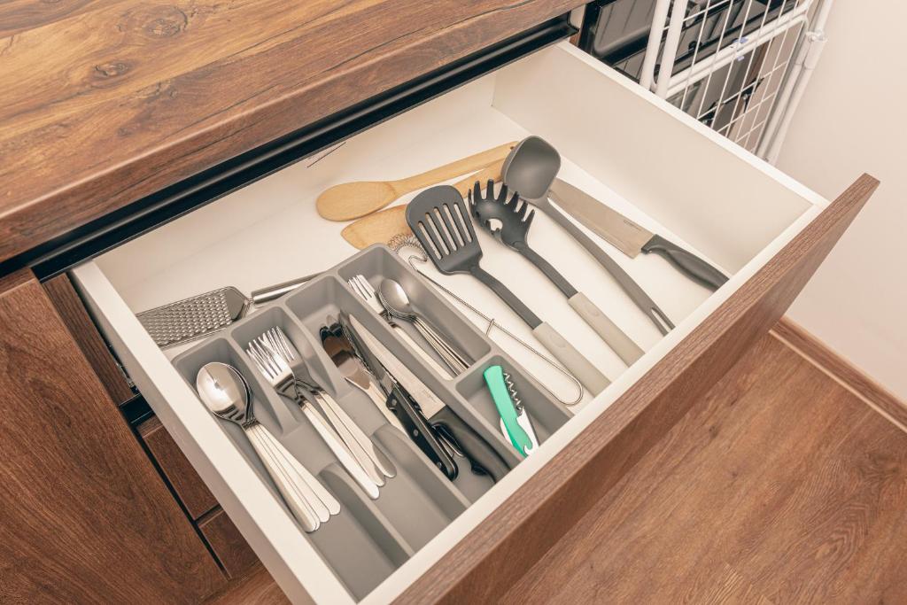 Cucina o angolo cottura di L & S Apartmani