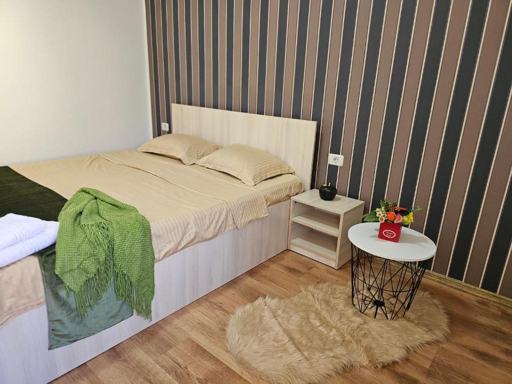 Postel nebo postele na pokoji v ubytování PENSIUNEA SCOICA