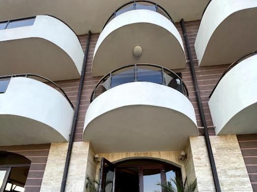 A balcony or terrace at Silistar Hotel