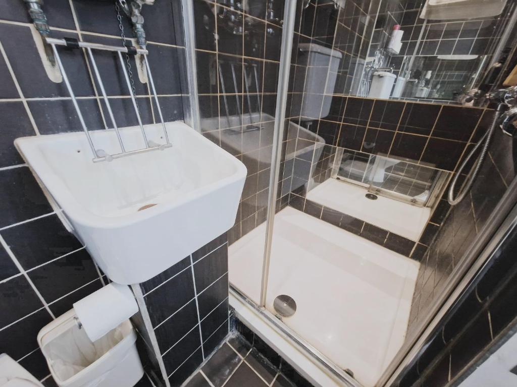 Koupelna v ubytování 1 bedroom flat in Kings Cross