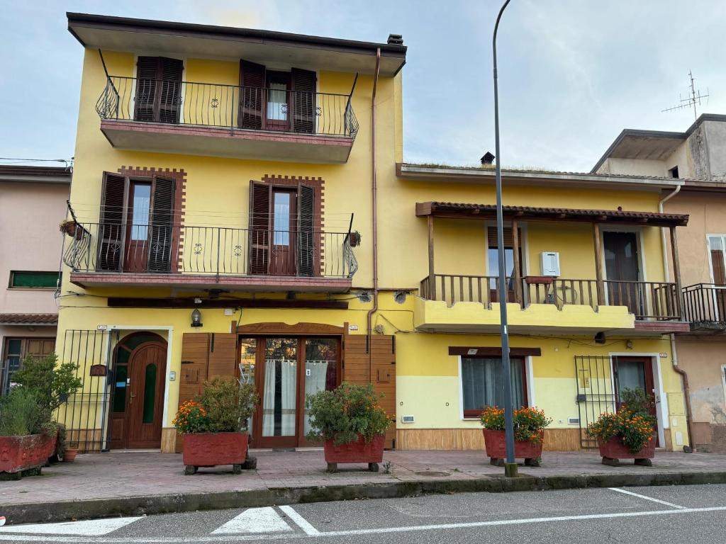 Budova, kde se bed and breakfast nachází