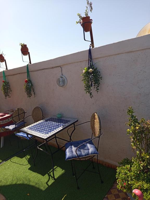 Zahrada ubytování Riad Derb El Aarsa