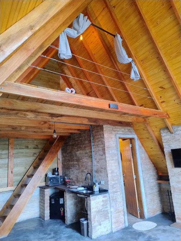Kuchyň nebo kuchyňský kout v ubytování Montanha Home
