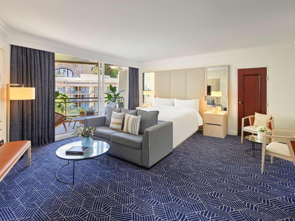 Postel nebo postele na pokoji v ubytování Fairmont Monte Carlo