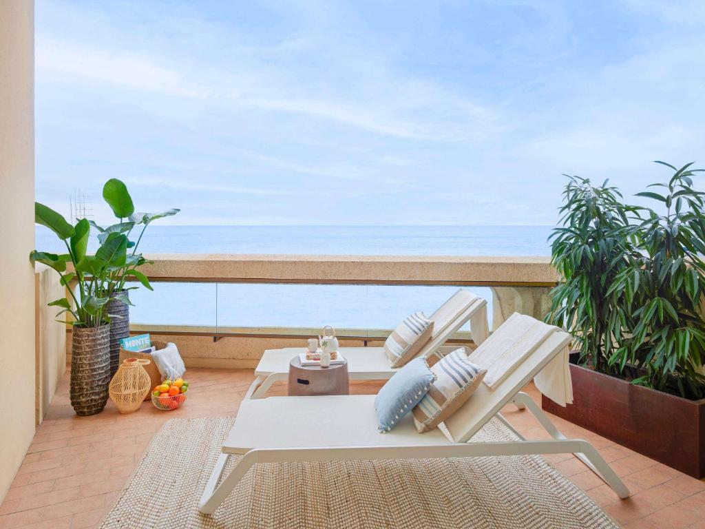 Balkón nebo terasa v ubytování Fairmont Monte Carlo