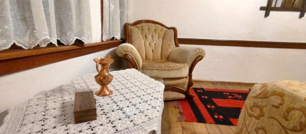 Guest House Panorama的休息区