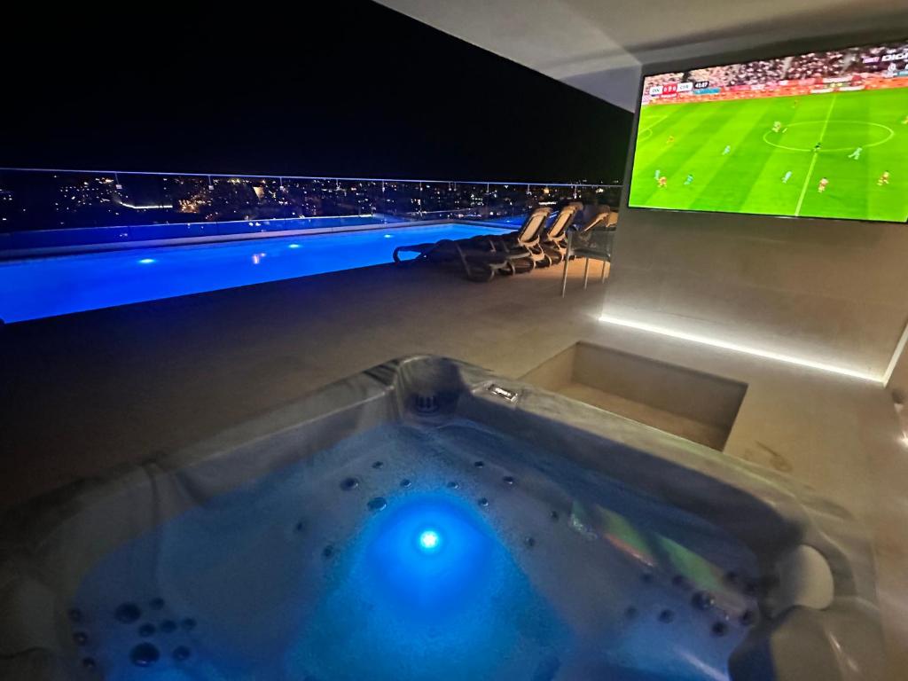 Bazén v ubytování Belle View nebo v jeho okolí
